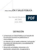 NUTRICIÓN Y SALUD PÚBLICA