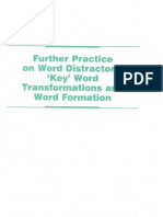 Word Distractor Key Word Word Formation Exercises