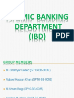 IBD Monetary (Islamic Banking Dept of Pakistan)