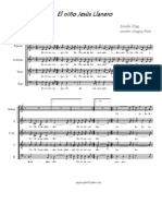 El niño jesus llanero (SATB) (Pino) - Diaz