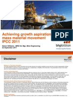 Achieving Growth Aspirations Through Mass Material Movement IPCC 2011