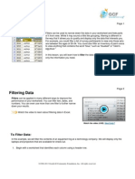 Excel 2010: Filtering Data