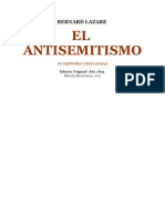 Antisemitismo. Historia y Causas - Lazare, Bernard