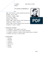 Jose Rizal Resume