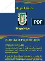 Diagnóstico en  Psicología Clínica