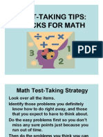 Proficiency Test Math Tips