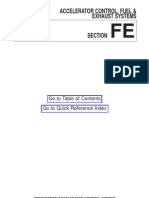 Accelerator Control, Fuel & Exhaust Systems: Go To Table of Contents Go To Quick Reference Index