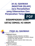 Fiqh Al - Sahwah Kuliah Subuh Sabindo 10 Jun 2012