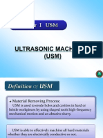 Ultrasonic Machining Process