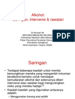 Alkohol-Saringan, Intervensi & Rawatan