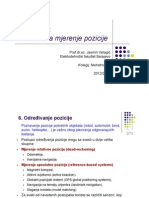 Lekcija - 6 - Senzori Za Mjerenje Pozicije PDF