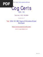 COG-632: IBM Cognos 10 BI Metadata Model Developer