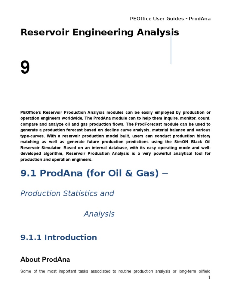 Reservoir Engineering Analysis | PDF | Microsoft Excel | Icon (Computing)