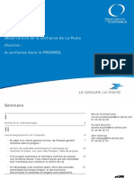 Observatoire de la confiance de La Poste - juin 2013