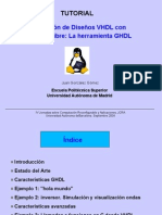 Simulación de Diseños VHDL Con Software Libre: La Herramienta GHDL. Transparencias