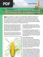 Download Biotech Diplomacy How US Embassies Are Pushing GMOs Throughout Europe by Food and Water Watch SN14988316 doc pdf