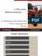 Supply Chain Process Reengineering at Mahindra and Mahindra