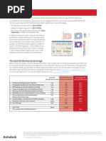 Productivity Increases Autocad Mechanical Productivity Study