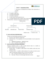 11 Economics Notes Ch03 Organization of Data