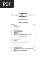 Electricity Safety Electric Line Clearance Regulations 2010