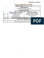 ILA Schedule at A Glance - 050509