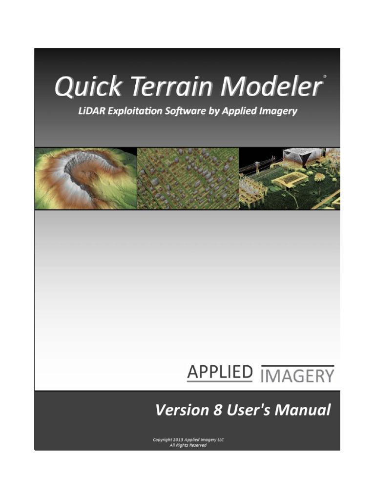 Quick Terrain Modeler 800 User's Manual PDF PDF Texture Mapping