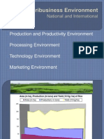 Production and Productivity Environment Processing Environment Technology Environment Marketing Environment