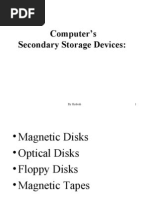 Download Secondary Storage Devices by Hirdesh SN14991462 doc pdf