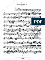 F. Seitz Student Concerto No.3 for Violin and Piano Op.12 Violin Part