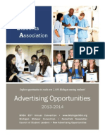 MNSA Advertising Brochure 2013-14