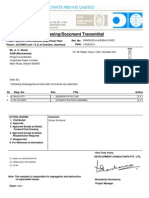 Drawing/Document Transmittal: K9A05/DCH-4/E/BHL/01623 13/05/2011