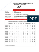 Msds para Electrodos Revestidos