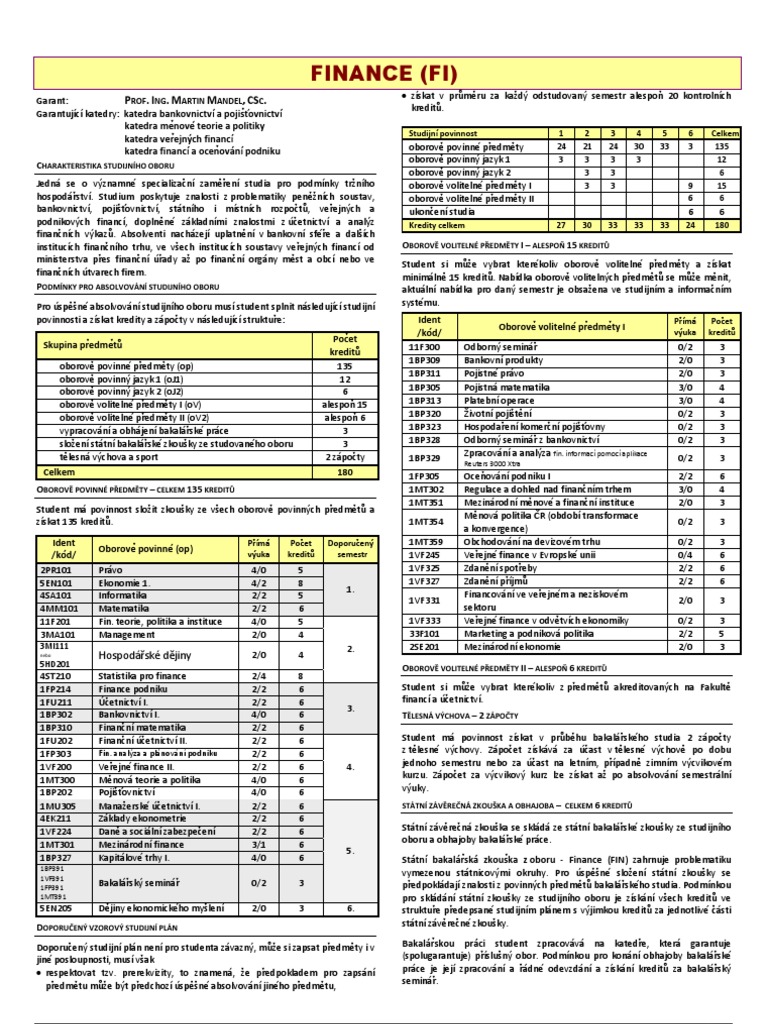 Finance | PDF