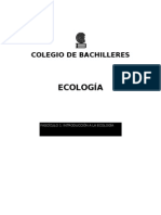 Ecología Introducción