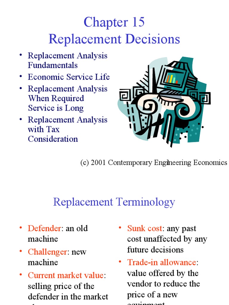 Replacement Decisions PDF Depreciation Investing