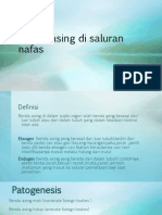 Benda Asing Di Saluran Nafas