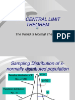 Central Limit Theorem