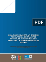 GUIA RAPIDA DE MEJORA REGULATORIA DE Empresa - Gob PDF