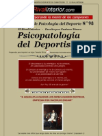 A98 PsicopatologiaDeportista