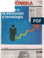 Entrevista Presidente Del Ceplan en Suplemento Economika Del Diario El Peruano 24.6.13