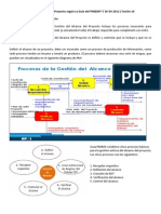 Gestión Del Alcance de Proyecto