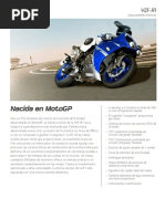 Yamaha YZF-R1 2010 - Manual del usuario | Motocicleta | Neumático