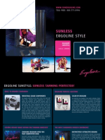 2013 Ergoline Sunstyle Booth 4pg Sales Brochure