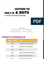 Introduction To Arts & Bots Workshop (2013 Version)