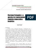 Florestan Fernandes e a questão do transformismo na transição democrática brasileira- Dvid Maciel