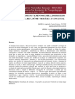 O Currículo Como Instrumento Central Do Processo Educativo