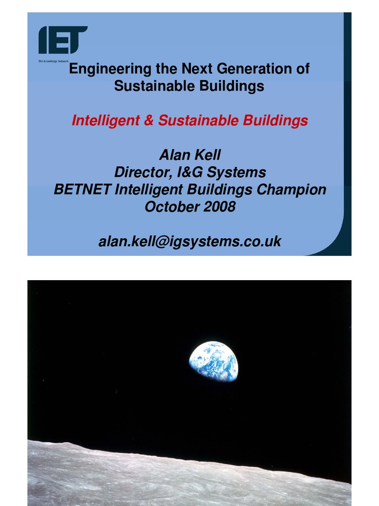 Intelligent and Green Buildings | PDF | Green Building | Closed Circuit ...