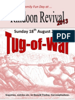 Tug of War Competition Poster.