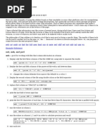 Unix Text Processing