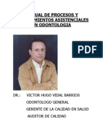 Manual Procedimientos Asistente Dental